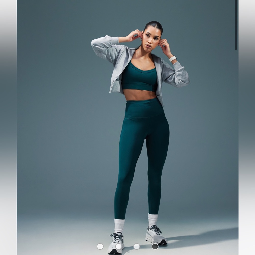 ASOS Pine Green Sports Bra & Compression Leggings